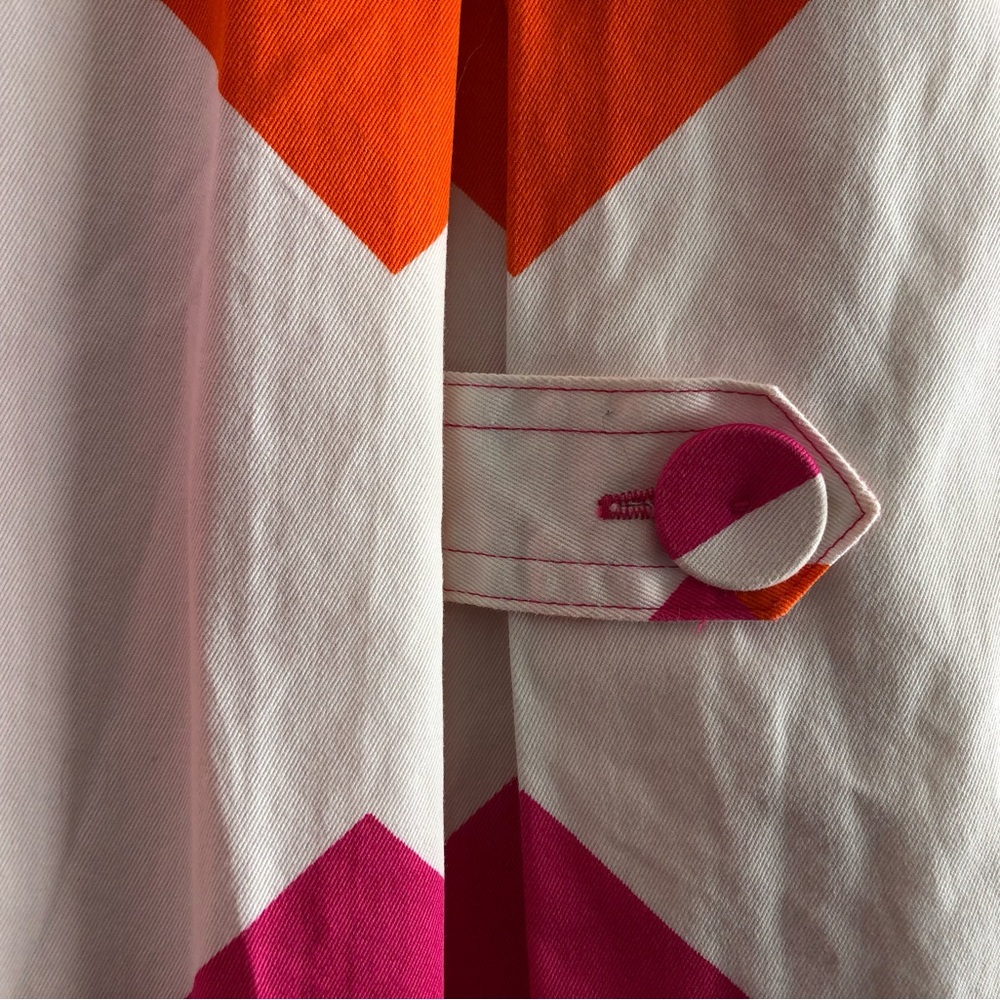 Diane Von Furstenberg Pink and Orange Dress - Picture 6 of 7
